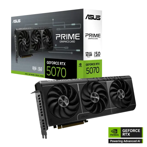 ASUS PRIME GeForce RTX 5070 12GB GDDR7 Graphics Card